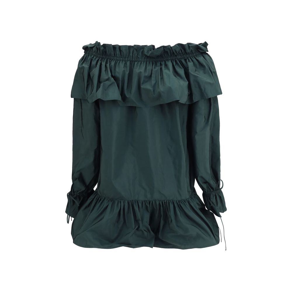Saint Laurent Bicolor Polyamide Casual Dress | Regal Royce