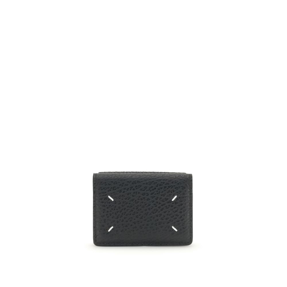 Maison Margiela Black Calf Leather Bos Taurus Wallet | Regal Royce
