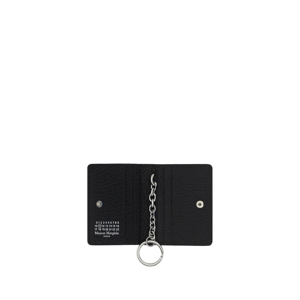 Maison Margiela Black Calf Leather Bos Taurus Keychain | Regal Royce