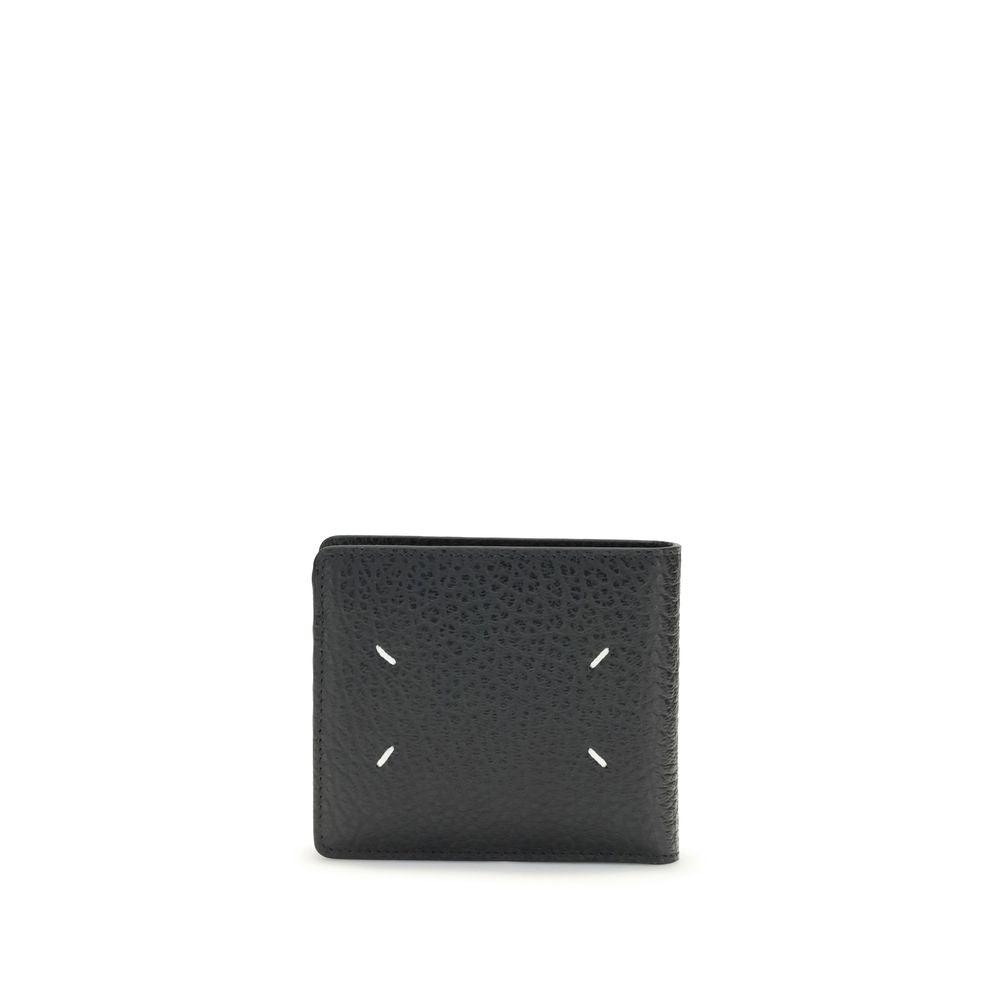 Maison Margiela Black Calf Leather Bos Taurus Wallet | Regal Royce