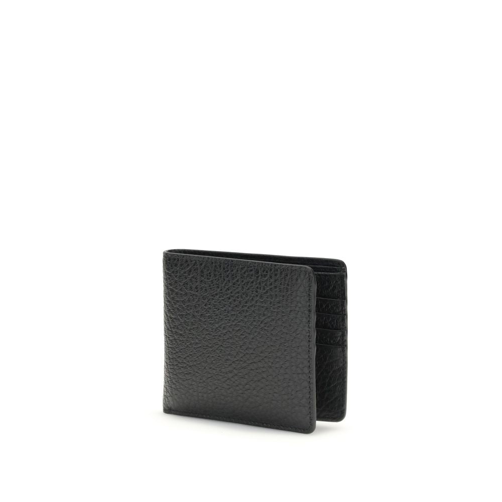 Maison Margiela Black Calf Leather Bos Taurus Wallet | Regal Royce