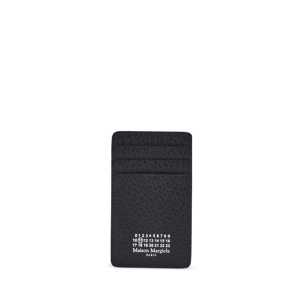 Maison Margiela Black Calf Leather Bos Taurus Wallet | Regal Royce