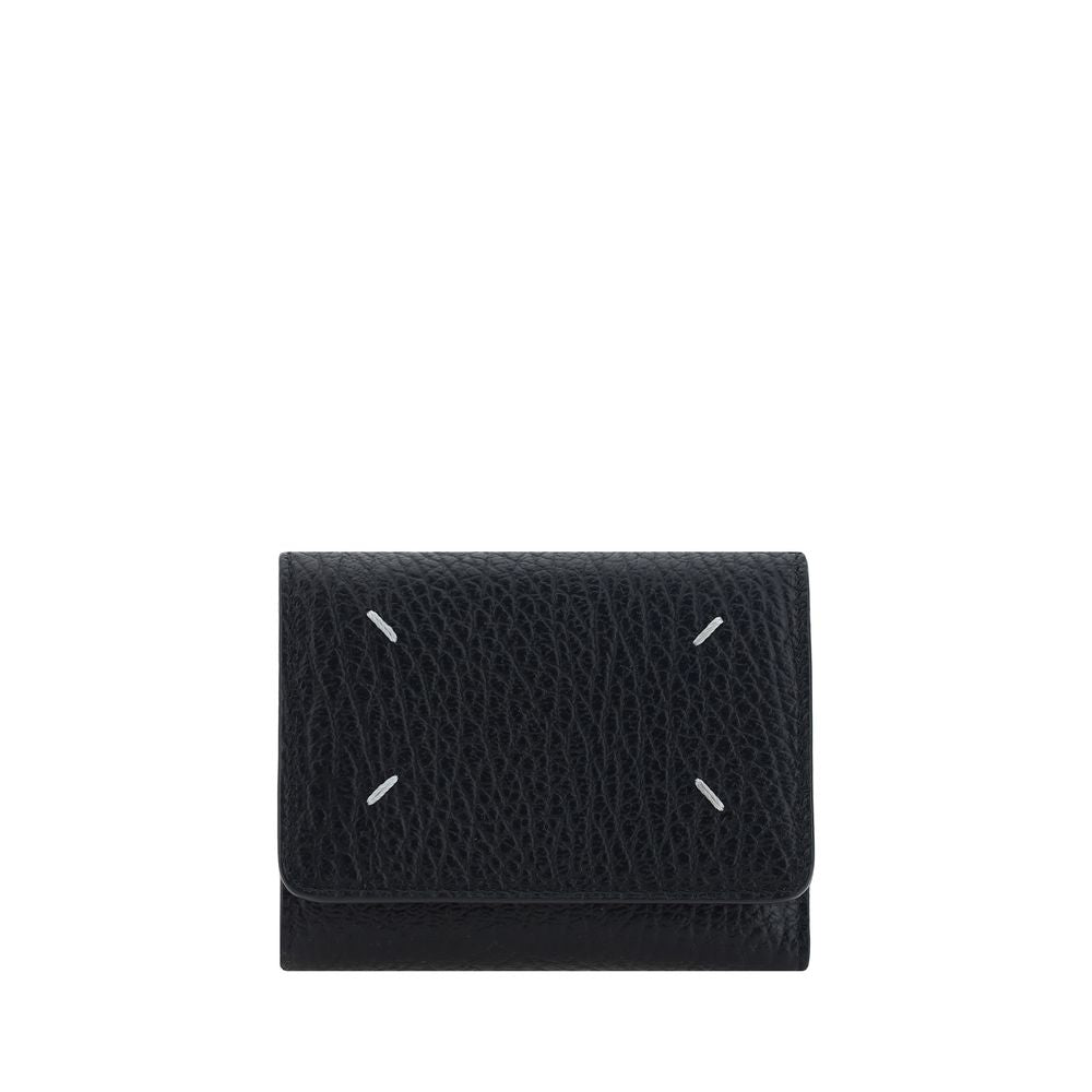 Maison Margiela Black Calf Leather Bos Taurus Wallet | Regal Royce