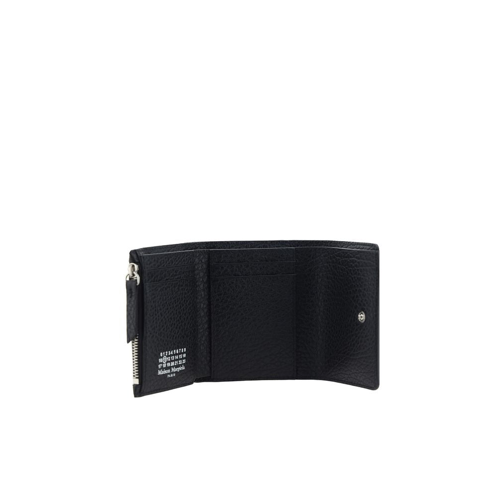 Maison Margiela Black Calf Leather Bos Taurus Wallet | Regal Royce