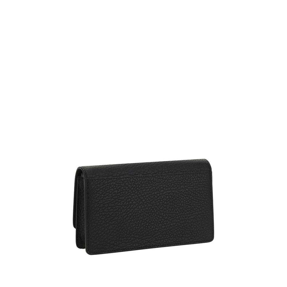 Maison Margiela Black Calf Leather Bos Taurus Wallet | Regal Royce