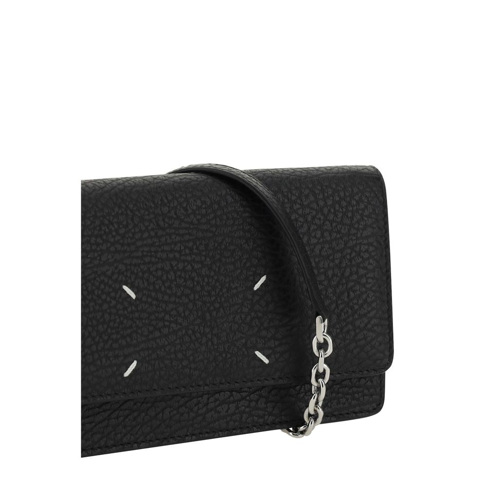 Maison Margiela Black Calf Leather Bos Taurus Wallet | Regal Royce
