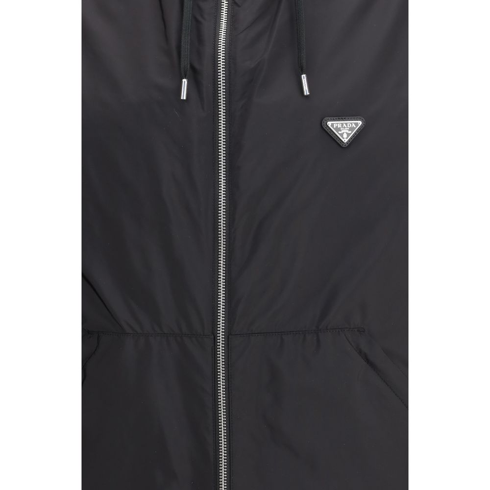 Prada Black Recycled Polyamide Clothing | Regal Royce