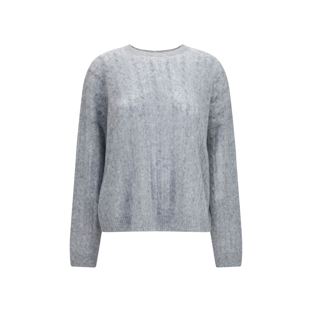 Lisa Yang Gray Cashmere Sweater | Regal Royce