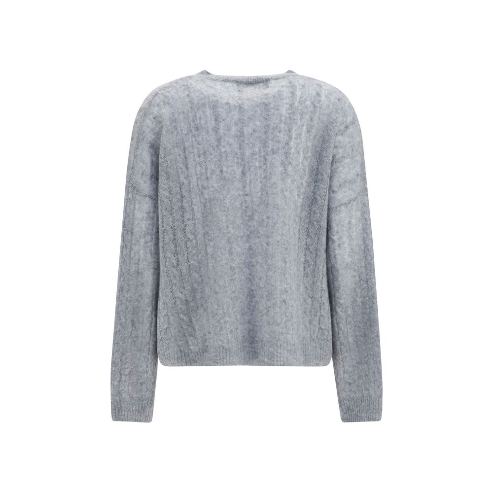 Lisa Yang Gray Cashmere Sweater | Regal Royce