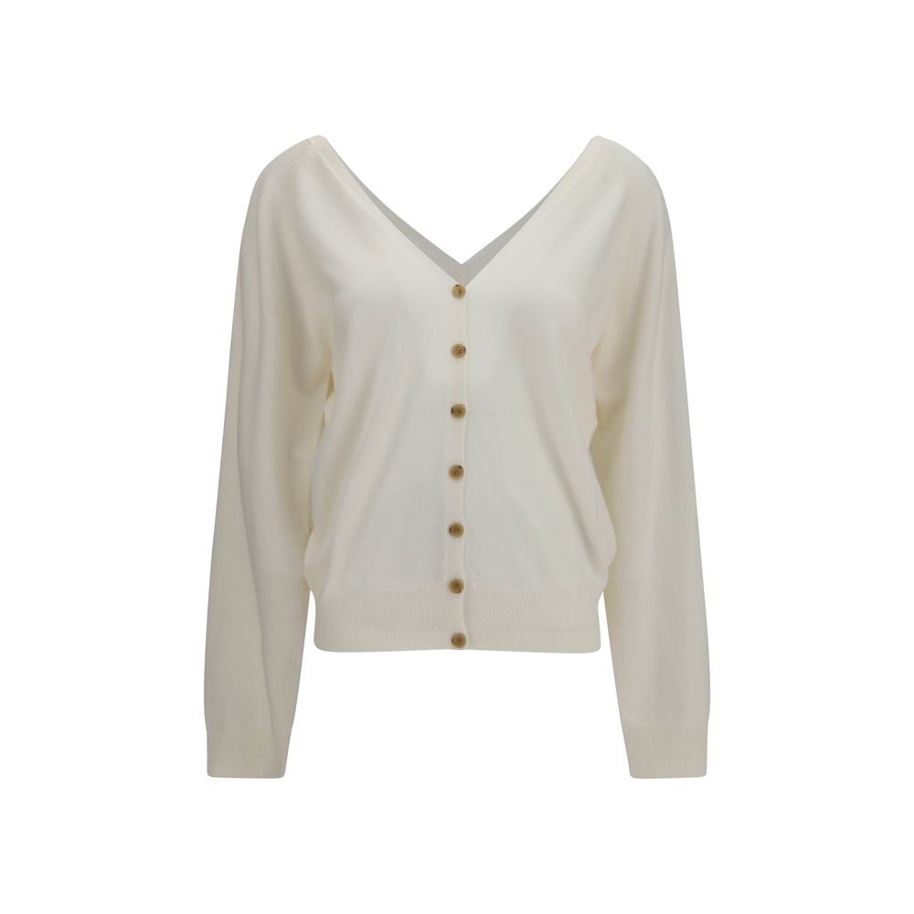 Lisa Yang Beige Cashmere Cardigan | Regal Royce