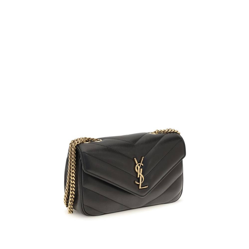 Saint Laurent Black Lamb Ovis Aries Aries Shoulder Bag | Regal Royce