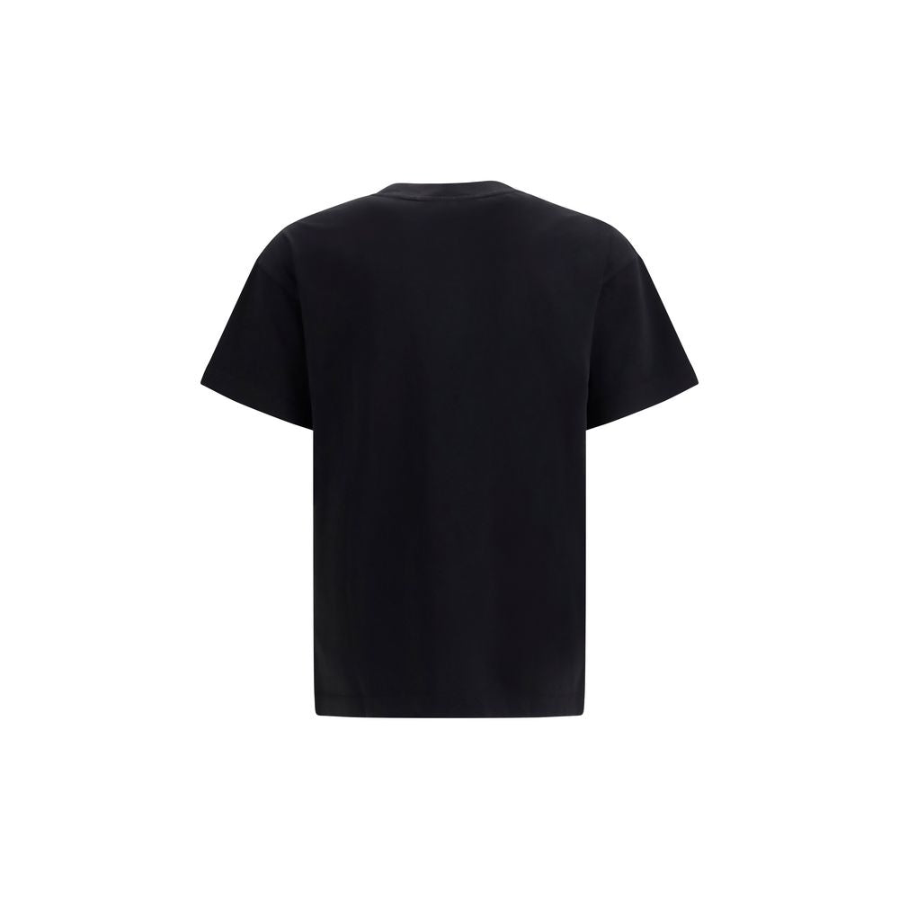 Palm Angels Black Cotton T-Shirt | Regal Royce