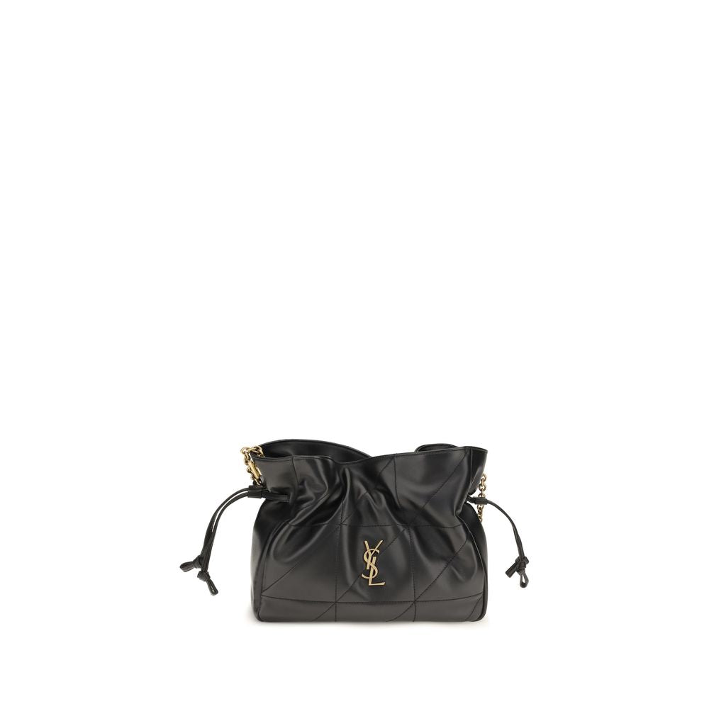 Saint Laurent Black Lamb Ovis Aries Aries Shoulder Bag | Regal Royce