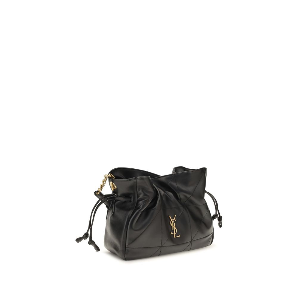 Saint Laurent Black Lamb Ovis Aries Aries Shoulder Bag | Regal Royce