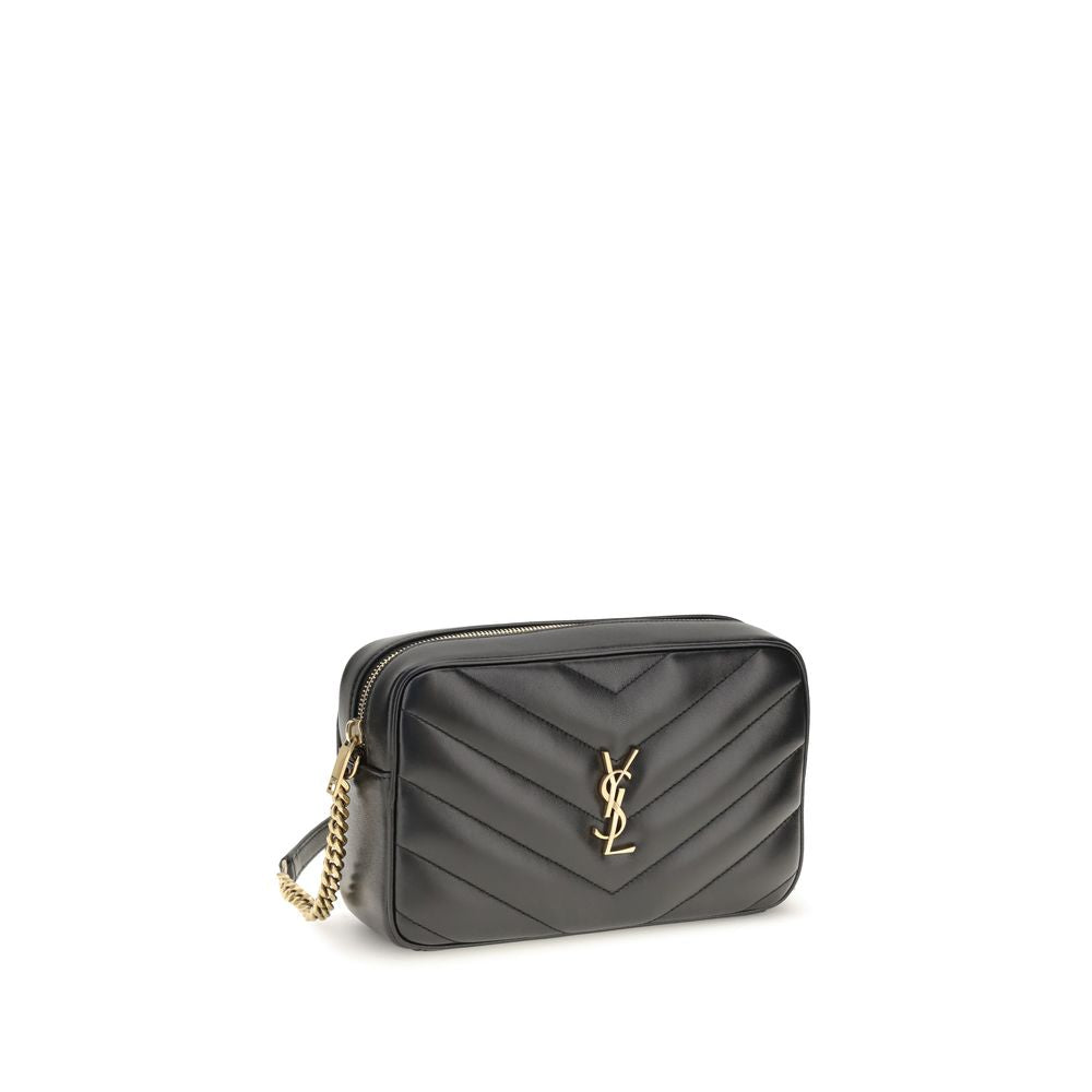 Saint Laurent Black Lamb Ovis Aries Aries Shoulder Bag | Regal Royce