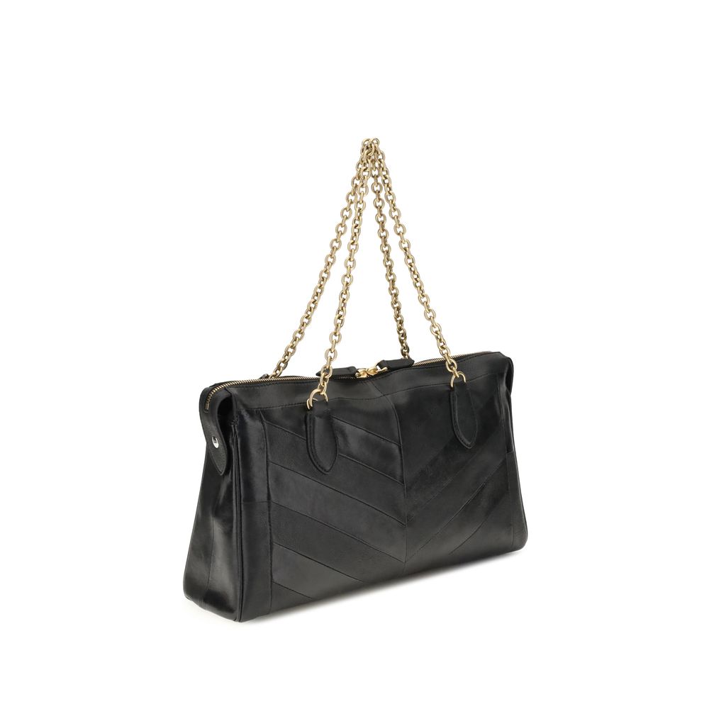 Valentino Garavani Black Lamb Ovis Aries Aries Shoulder Bag | Regal Royce