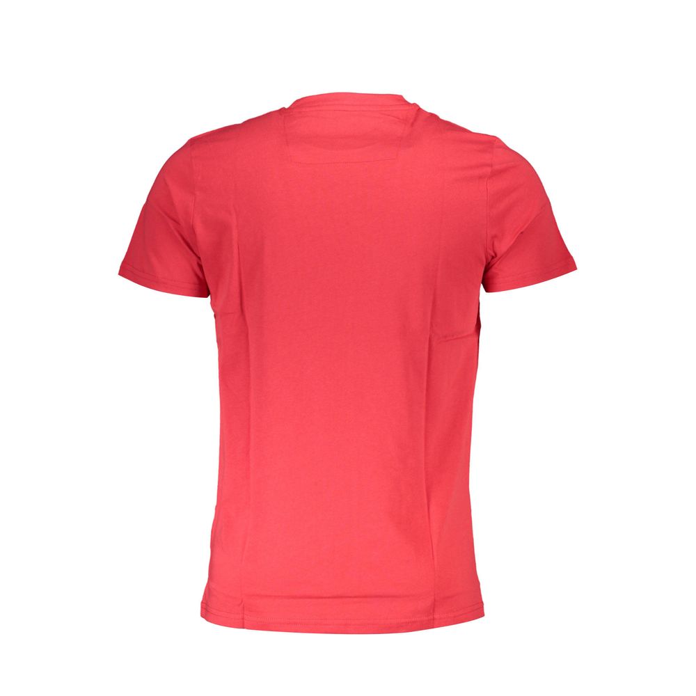 Cavalli Class Rosso Cotton Men's T-Shirt | Regal Royce