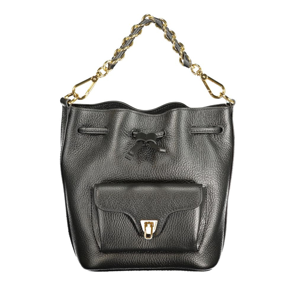 Coccinelle Black Leather Womens Bag | Regal Royce
