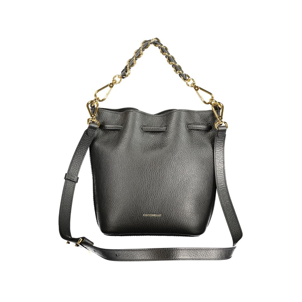 Coccinelle Black Leather Womens Bag | Regal Royce