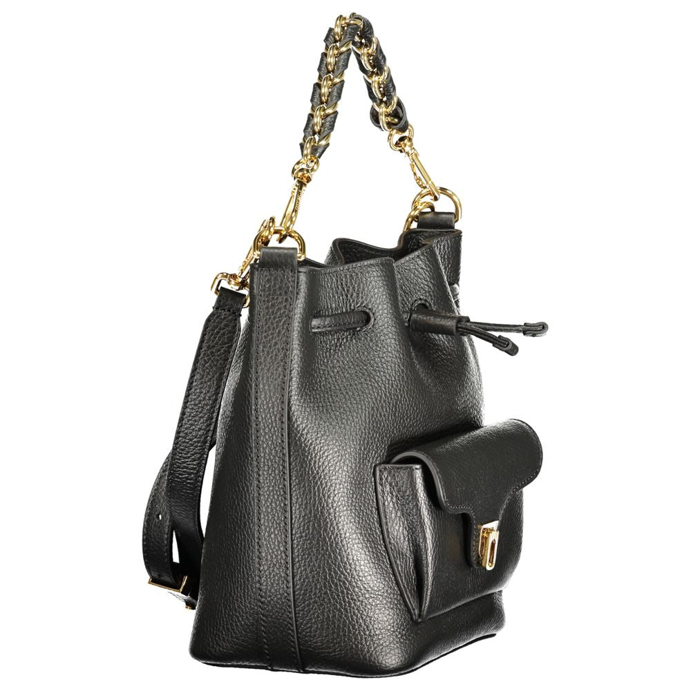 Coccinelle Black Leather Womens Bag | Regal Royce