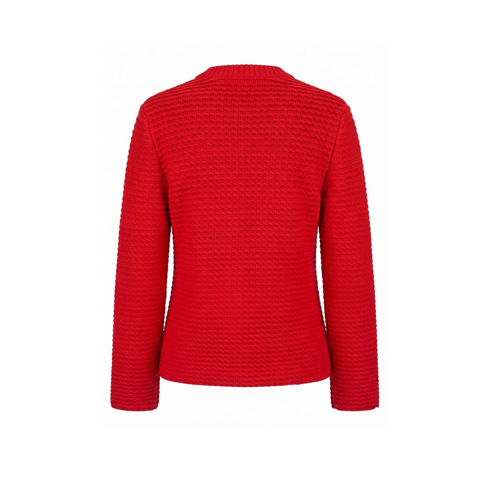 Malo Red Cotton Women's Cardigan | Regal Royce