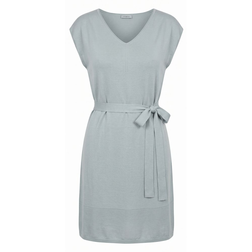 Malo Grey Silk Women Dress | Regal Royce