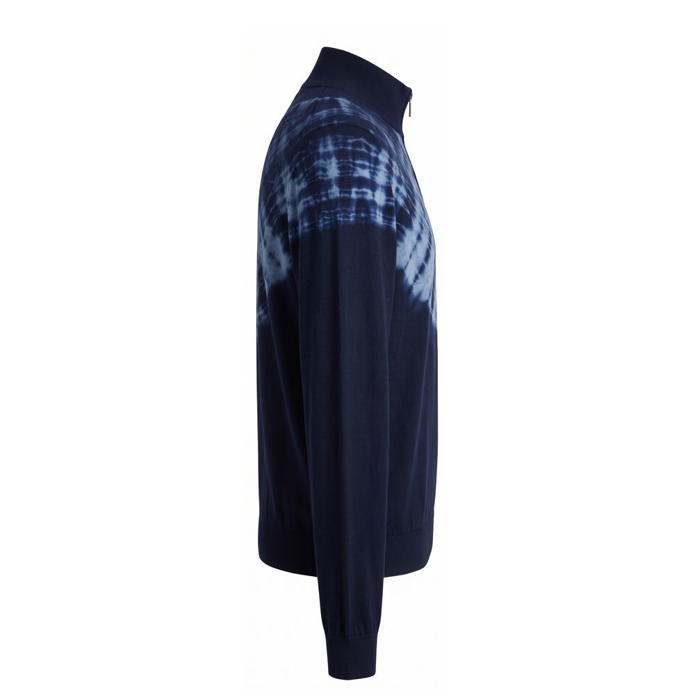 Malo Blue Cotton Men's Sweater | Regal Royce
