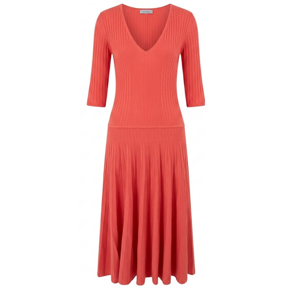 Malo Red Cotton Women Dress | Regal Royce