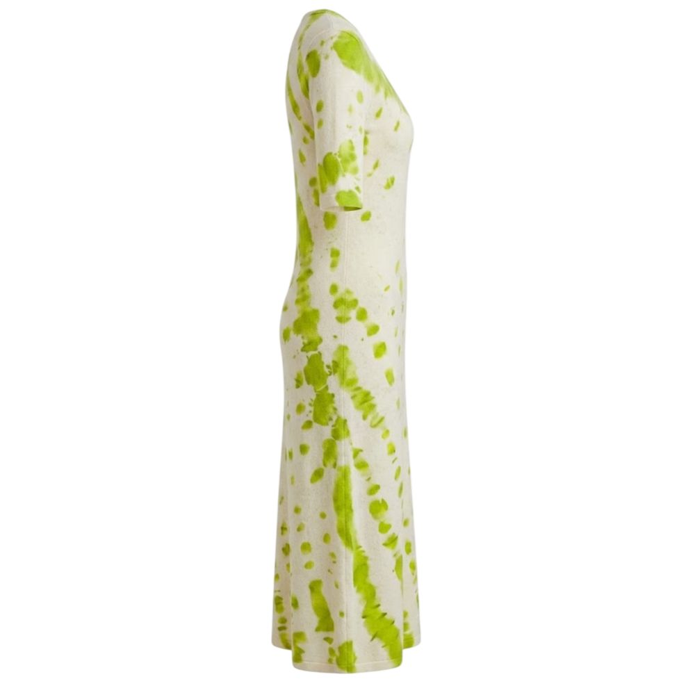 Malo Green Cotton Women Dress | Regal Royce