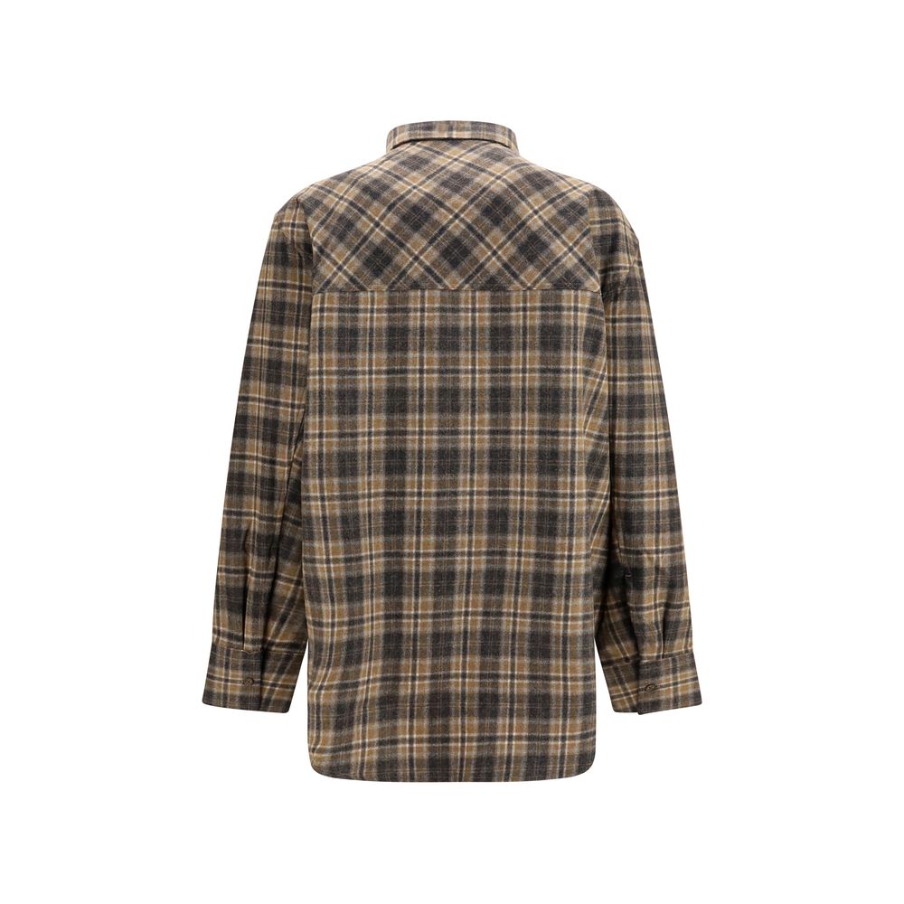 Rohe Multicolor Wool Oves Aries Shirt | Regal Royce
