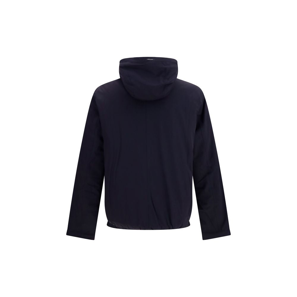 Herno Blue Goose Down Full-Length Jacket | Regal Royce