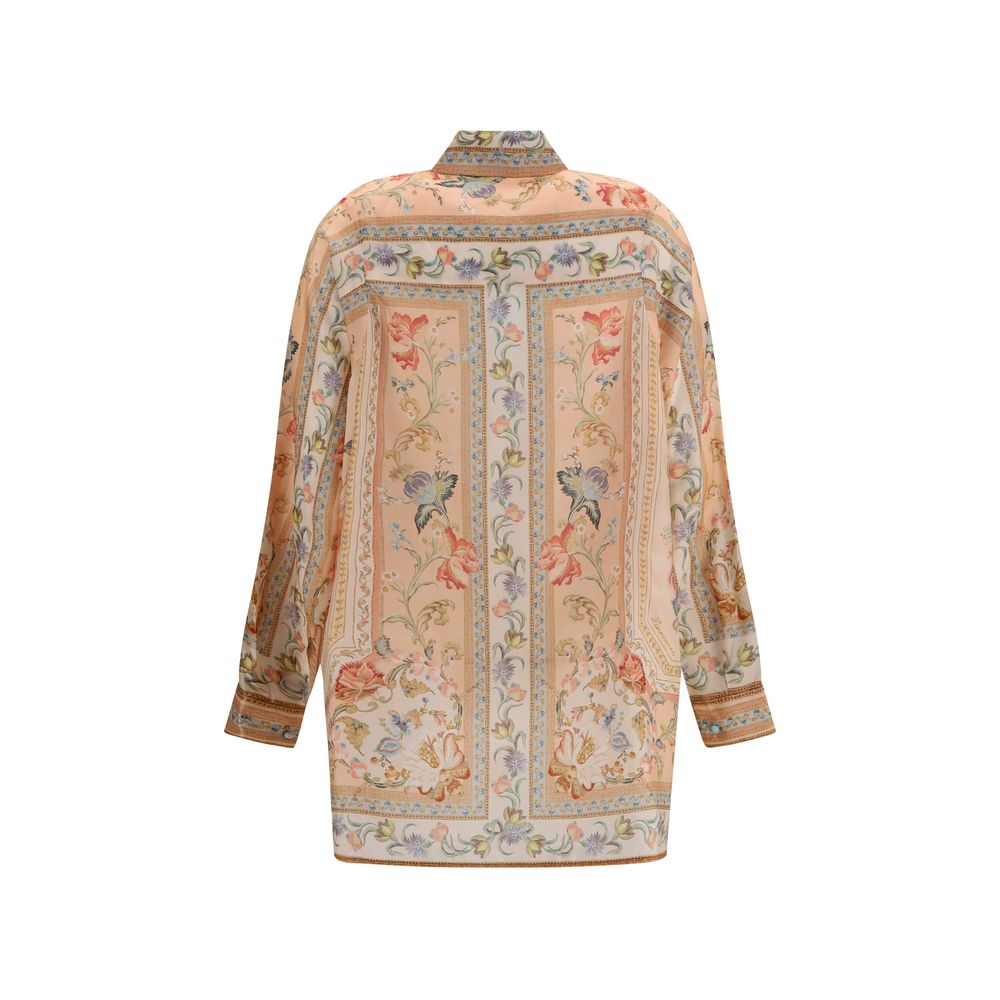 Zimmermann Multicolor Silk Pattern Shirt | Regal Royce
