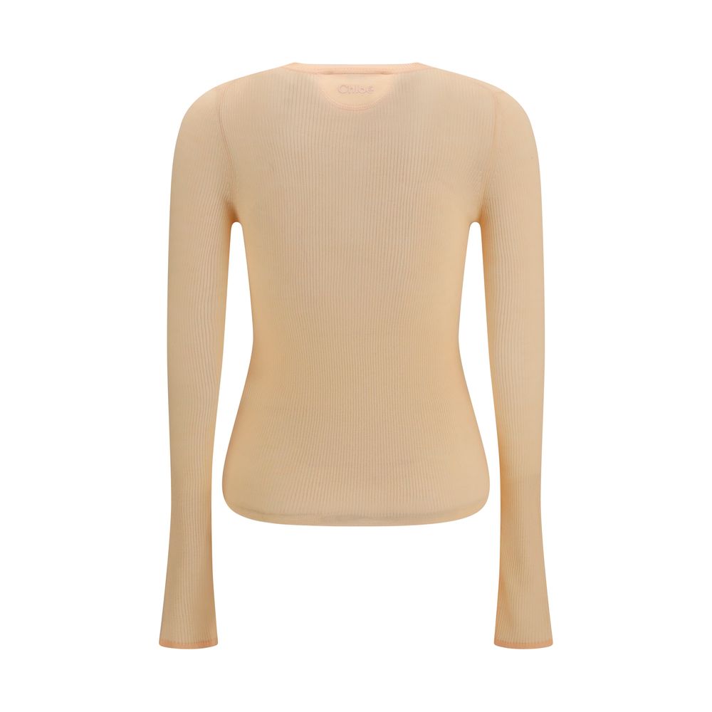 Chloé Orange Wool Oves Aries Sweatshirt | Regal Royce