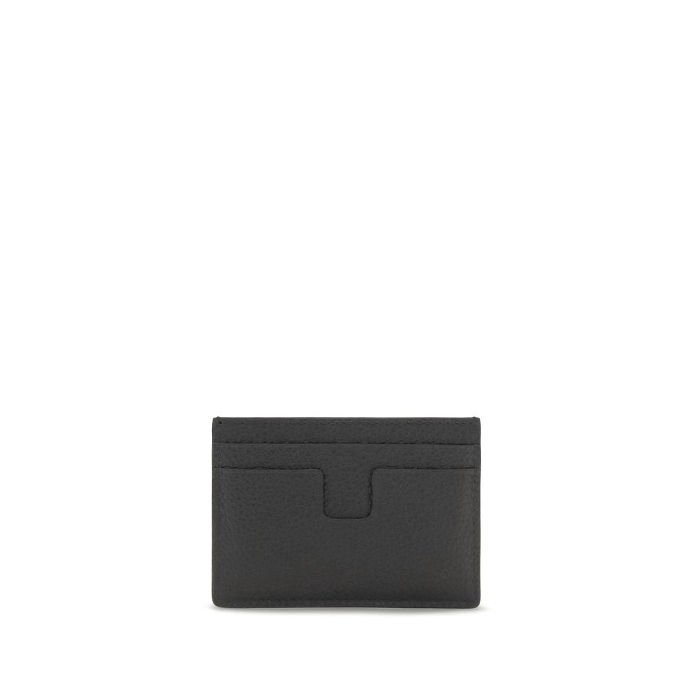 Tom Ford Black Calf Leather Bos Taurus Wallet | Regal Royce