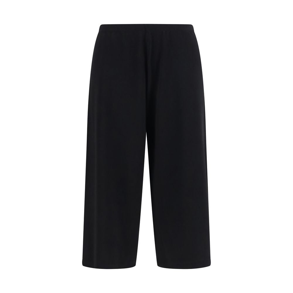 The Row Black Cotton Casual Pants | Regal Royce