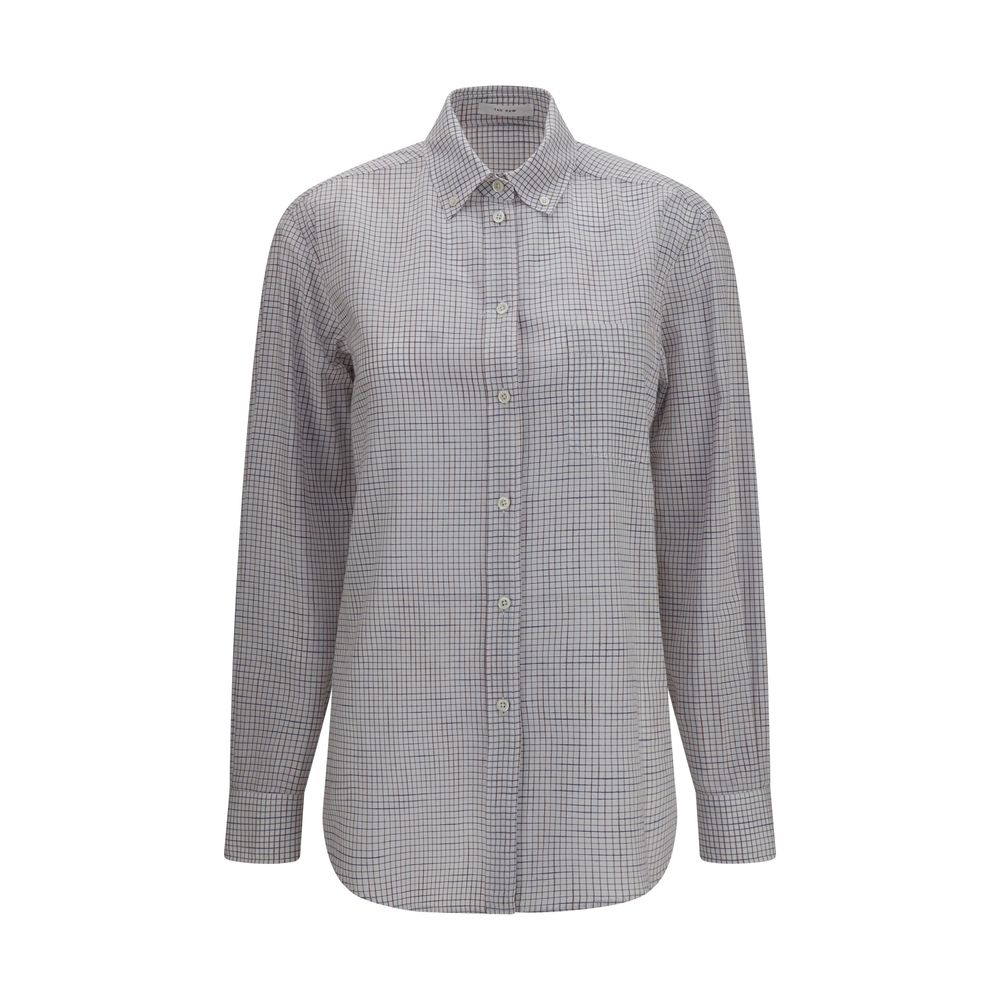 The Row Multicolor Cotton Pattern Shirt | Regal Royce