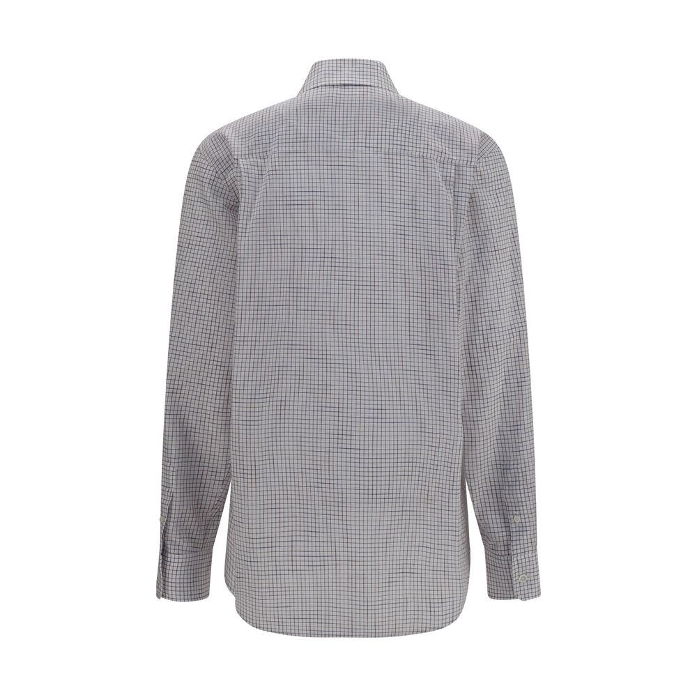 The Row Multicolor Cotton Pattern Shirt | Regal Royce