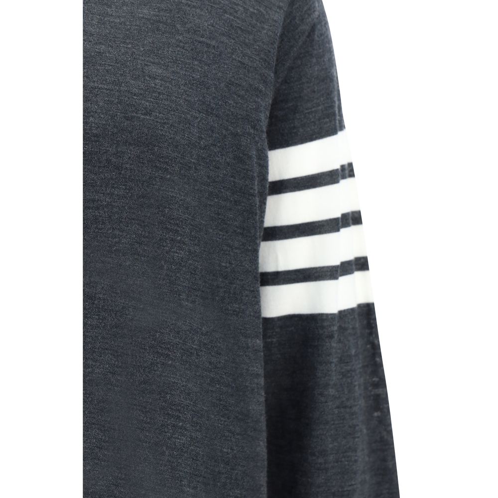 Thom Browne Gray Wool Oves Aries Sweatshirt | Regal Royce