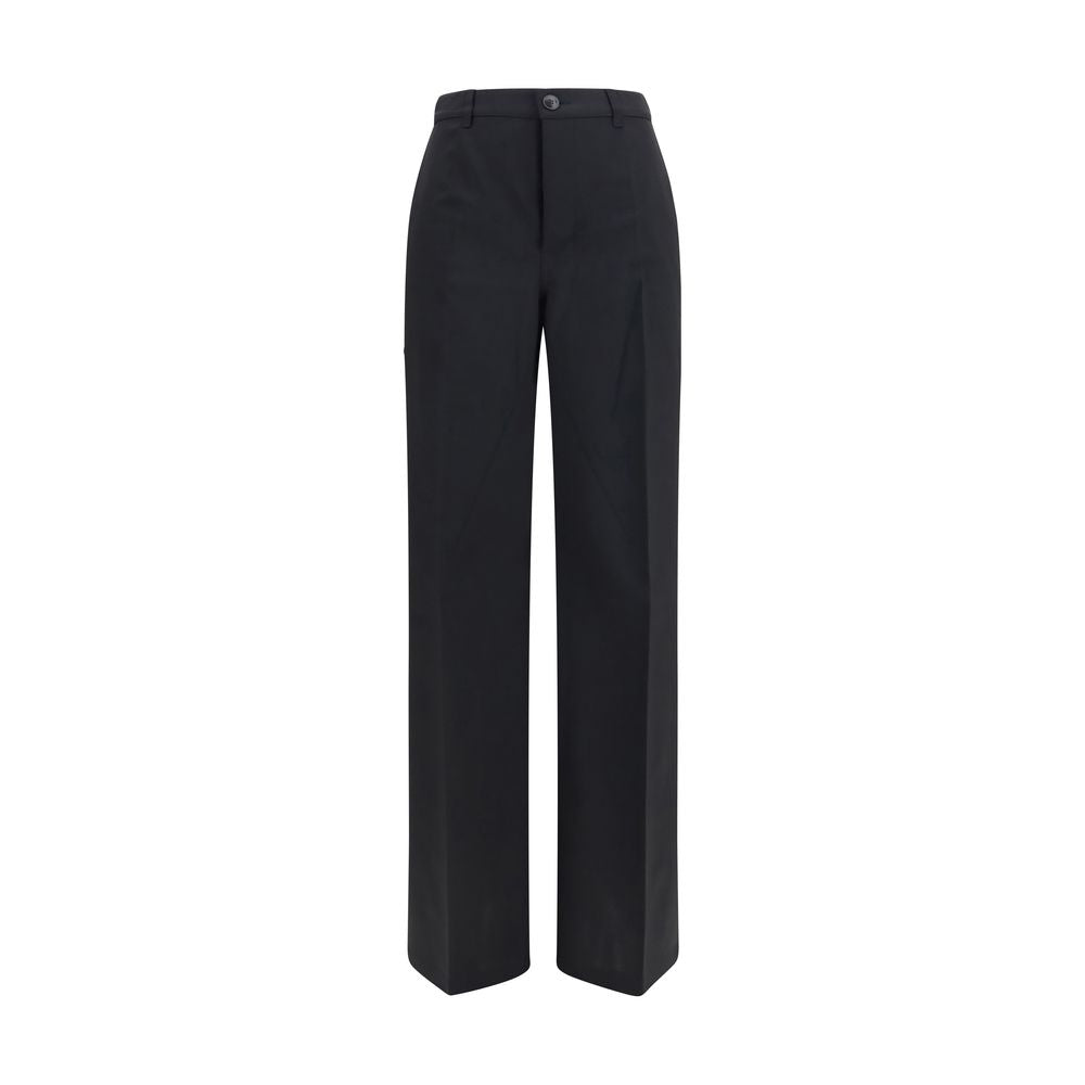 Rick Owens Black Wool Oves Aries Dress Pants | Regal Royce