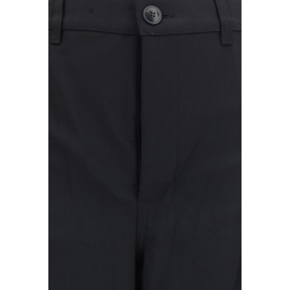 Rick Owens Black Wool Oves Aries Dress Pants | Regal Royce