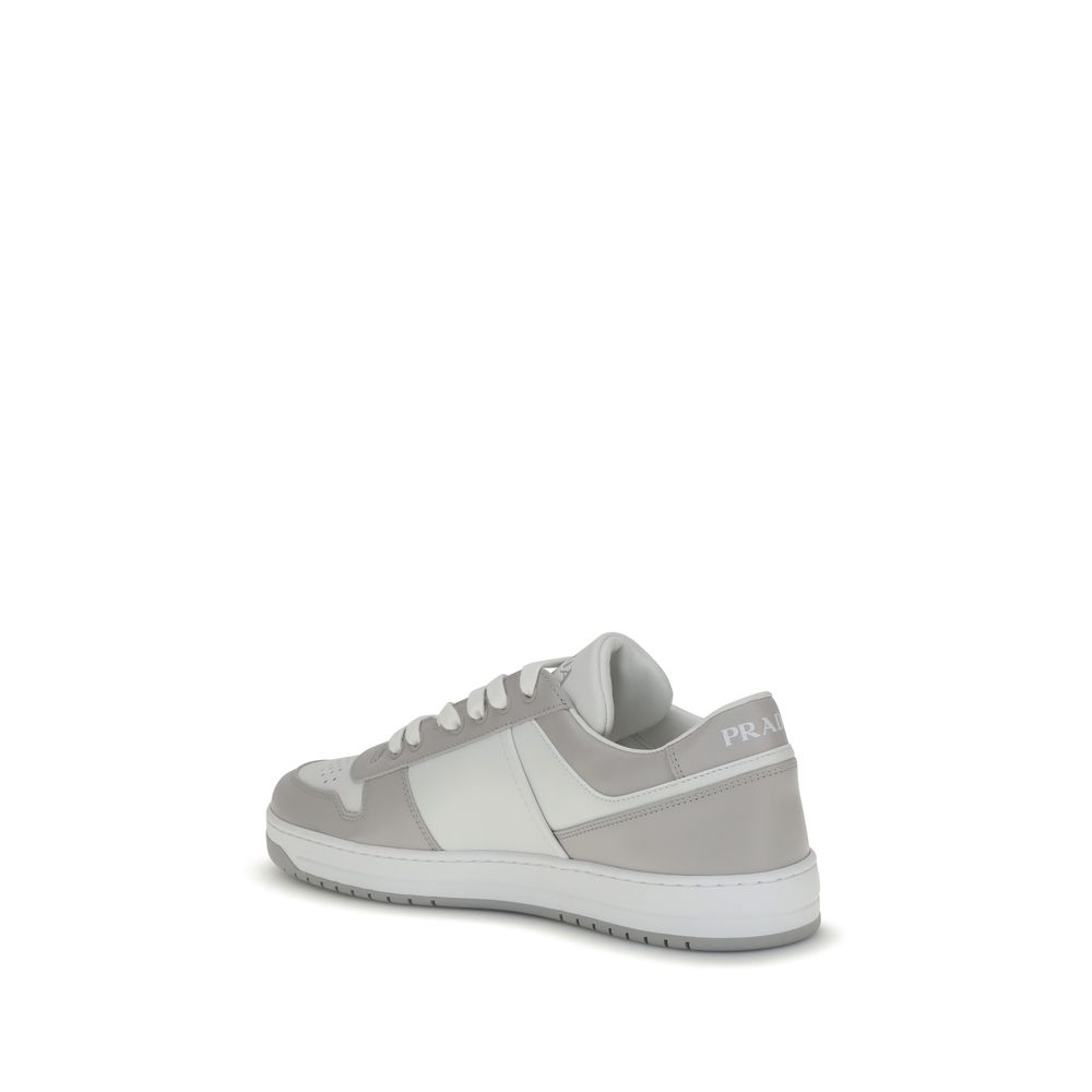 Prada Multicolor Calf Leather Bos Taurus Low Top Sneakers | Regal Royce
