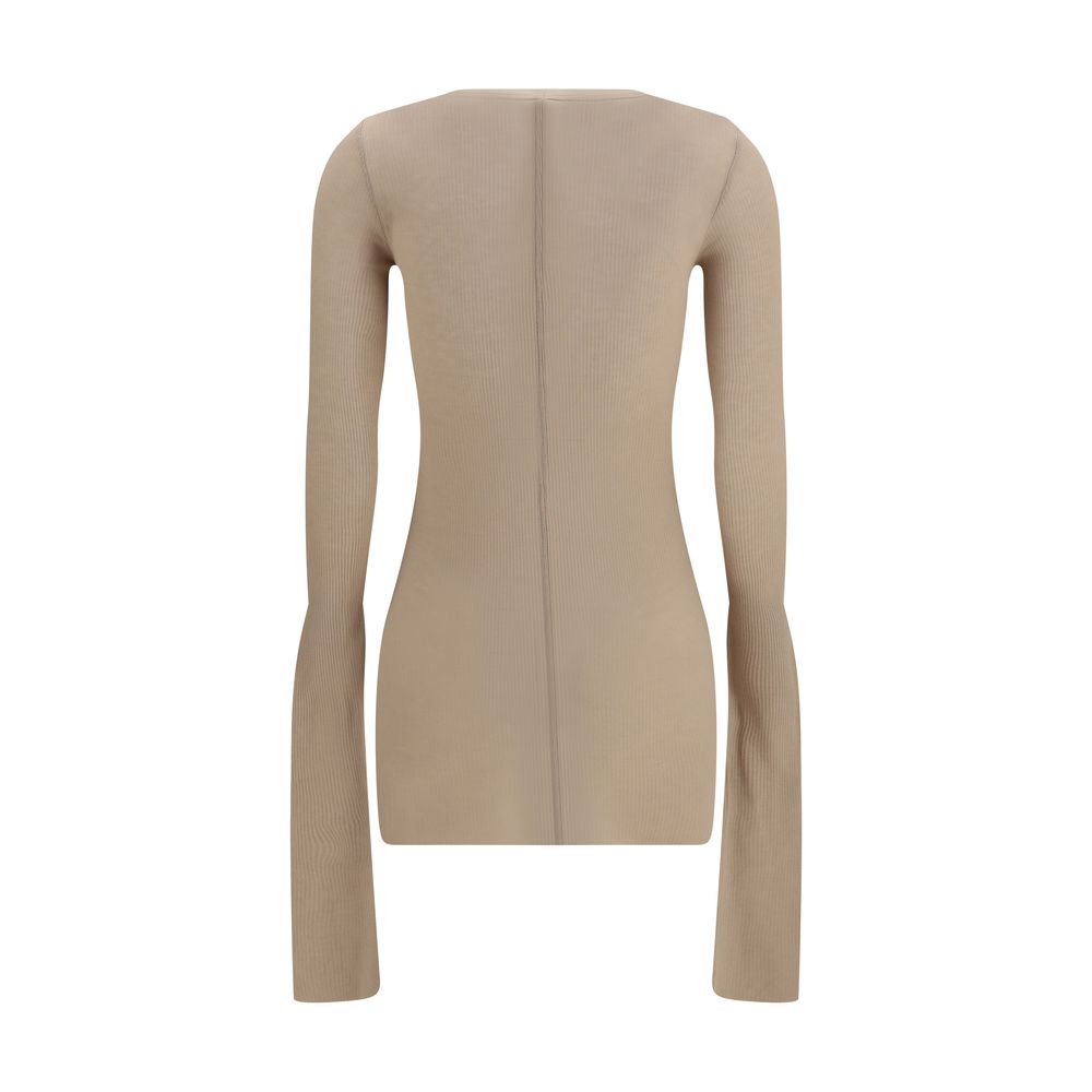 Rick Owens Beige Viscose Shirt | Regal Royce