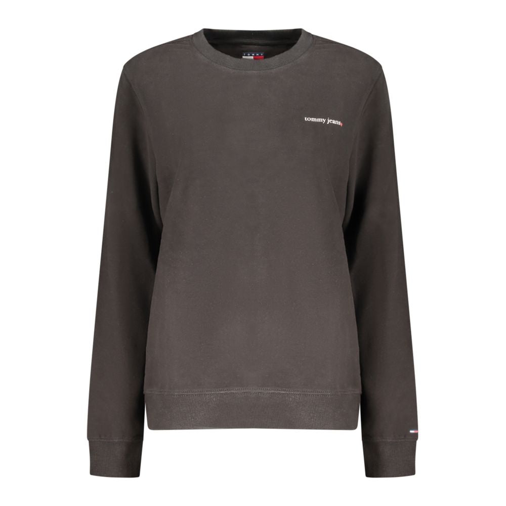 Tommy Hilfiger Black Cotton Women's Sweatshirt | Regal Royce