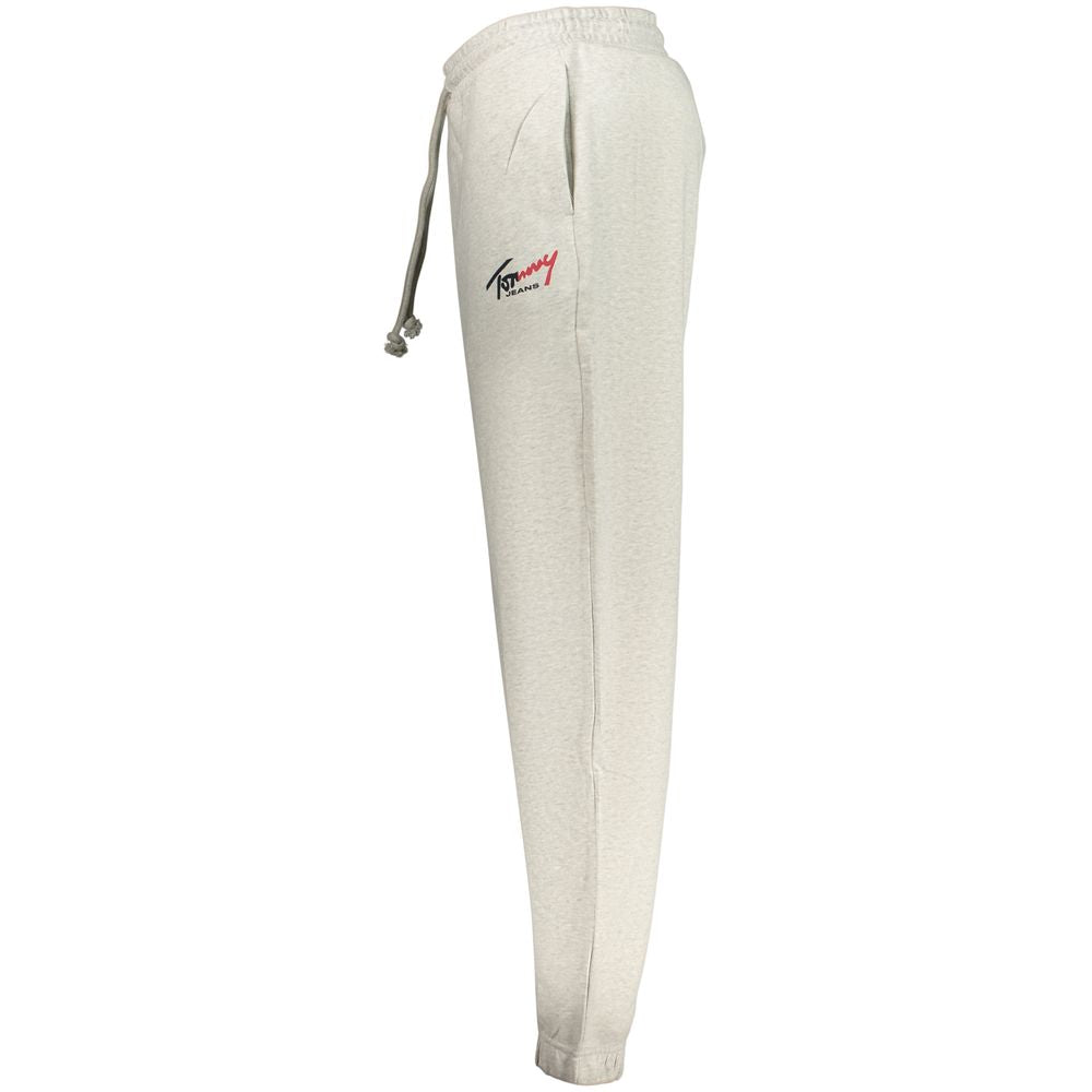 Tommy Hilfiger Gray Cotton Men's Trouser | Regal Royce