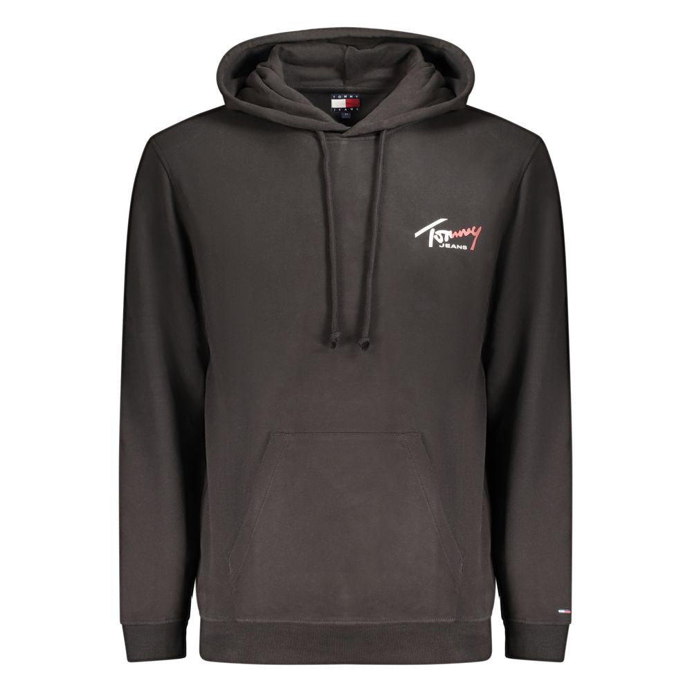 Tommy Hilfiger Black Cotton Men's Sweatshirt | Regal Royce