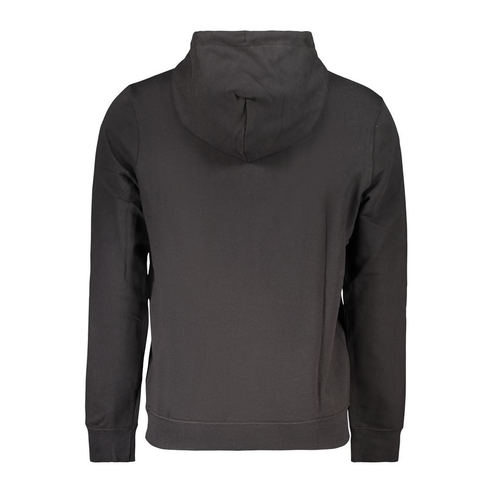 Calvin Klein Black Cotton Men Hoodie | Regal Royce