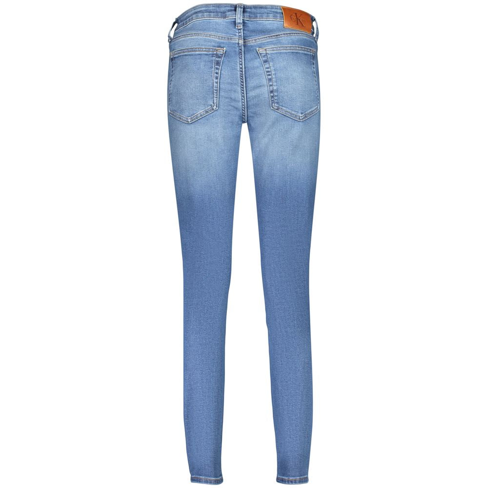 Calvin Klein Blue Cotton Women's Jean | Regal Royce