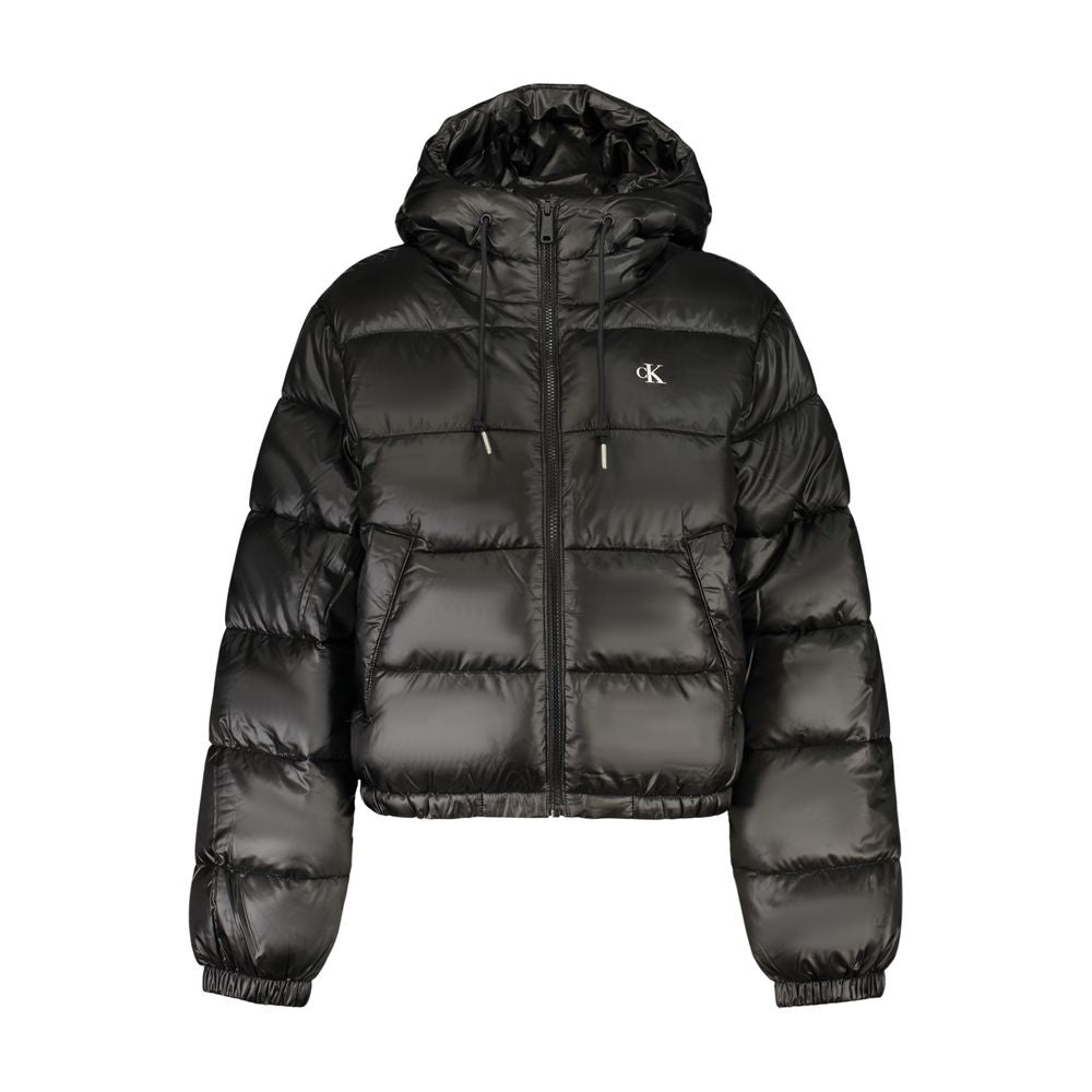Calvin Klein Black Polyester Womens Jacket | Regal Royce