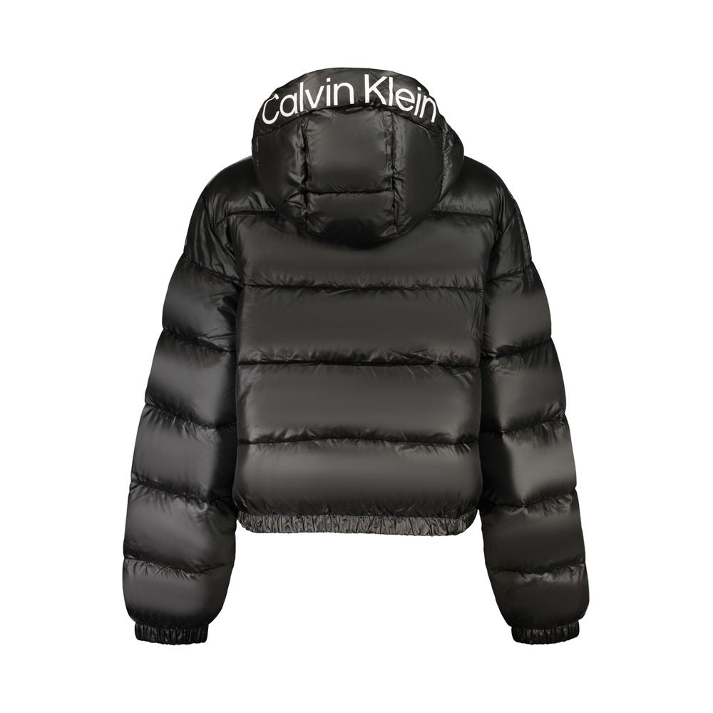 Calvin Klein Black Polyester Womens Jacket | Regal Royce