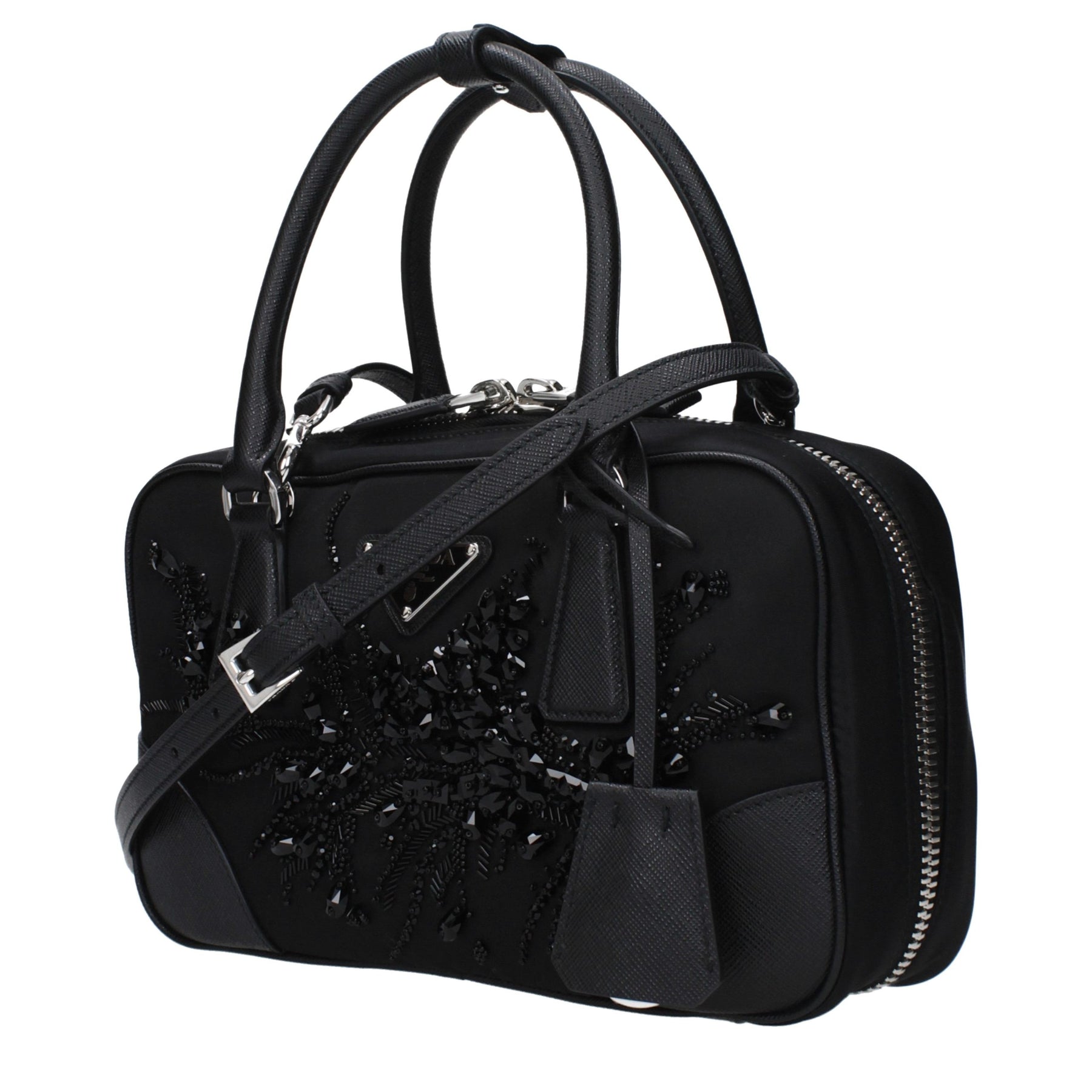 Prada Black Fabric Handbag | Regal Royce